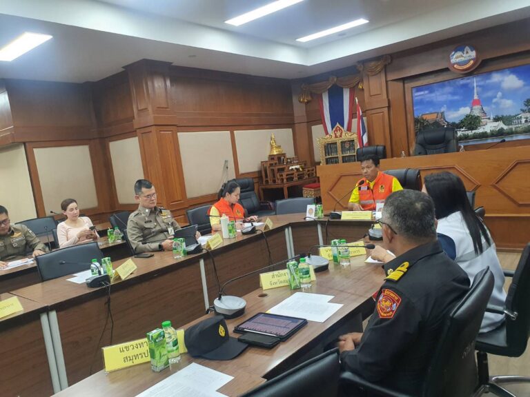 ประชุมสรุปผลการดำเนินงานป้องกันและลดอุบัติเหตุทางถนนและทางน้ำเทศกาลปีใหม่ พ.ศ. 2568